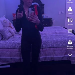 long sleeve cat suit